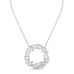 Circle Stardust Necklace - Pasha Fine Jewelry