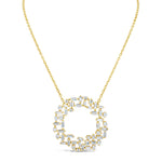 Circle Stardust Necklace - Pasha Fine Jewelry
