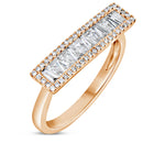 Rectangle Diamond Ring - Pasha Fine Jewelry