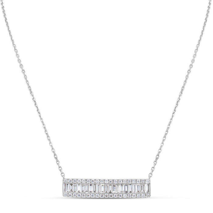 Rectangle Stardust Necklace - Pasha Fine Jewelry