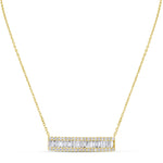 Rectangle Stardust Necklace - Pasha Fine Jewelry