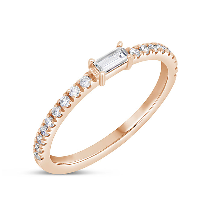 Single Stone Eternity Band - Pasha Fine Jewelry