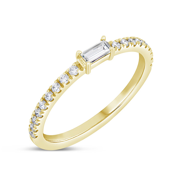 Single Stone Eternity Band - Pasha Fine Jewelry