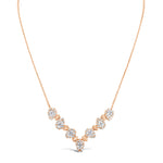 V-Shaped Diamond Necklace - Pasha Fine Jewelry