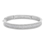 Pave Diamond Hinged Bangle - Pasha Fine Jewelry