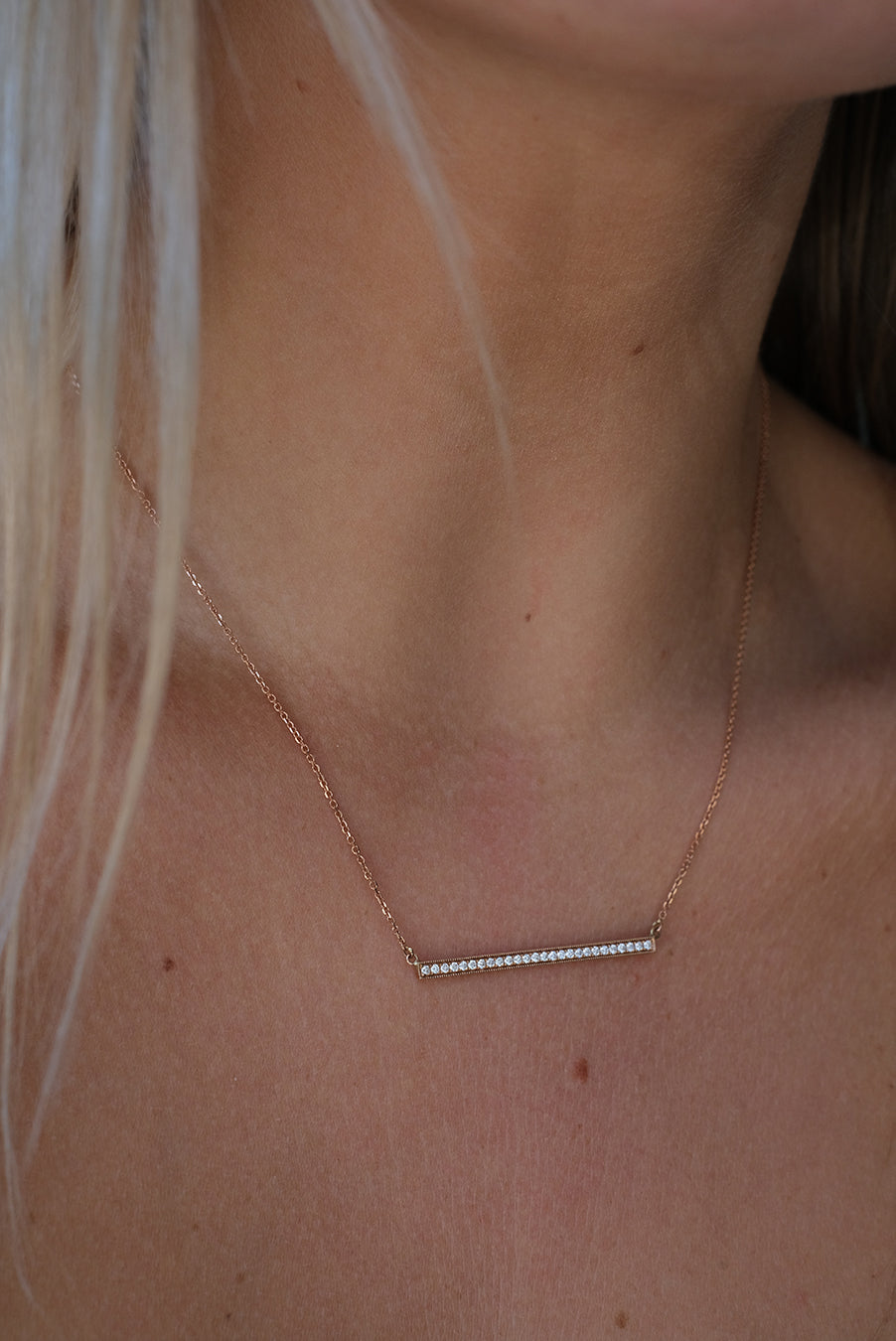 Bar Necklace - Pasha Fine Jewelry