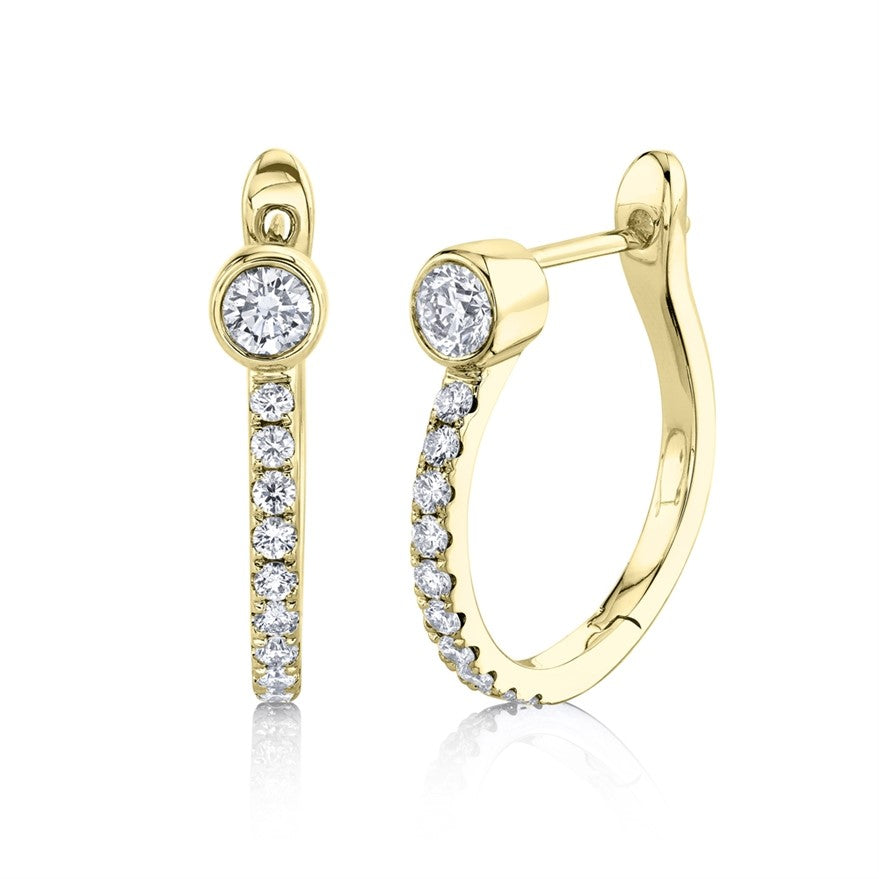 Diamond Hoops - Pasha Fine Jewelry