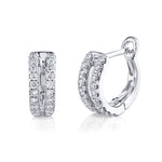 2 Row Huggie - Pasha Fine Jewelry