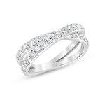 Criss Cross Diamond Ring - Pasha Fine Jewelry