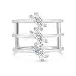 Dragonfly Baguette Diamond Ring - Pasha Fine Jewelry