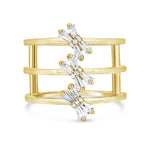 Dragonfly Baguette Diamond Ring - Pasha Fine Jewelry