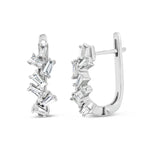 Staggered Baguette Earrings - Pasha Fine Jewelry