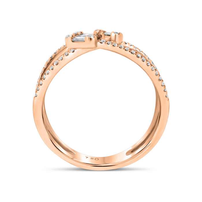 Open Baguette Ring - Pasha Fine Jewelry