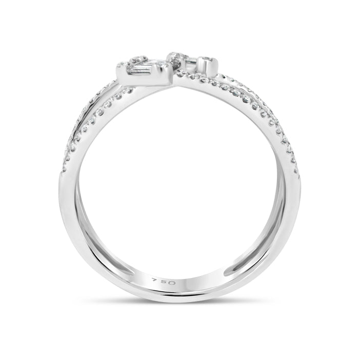 Open Baguette Ring - Pasha Fine Jewelry