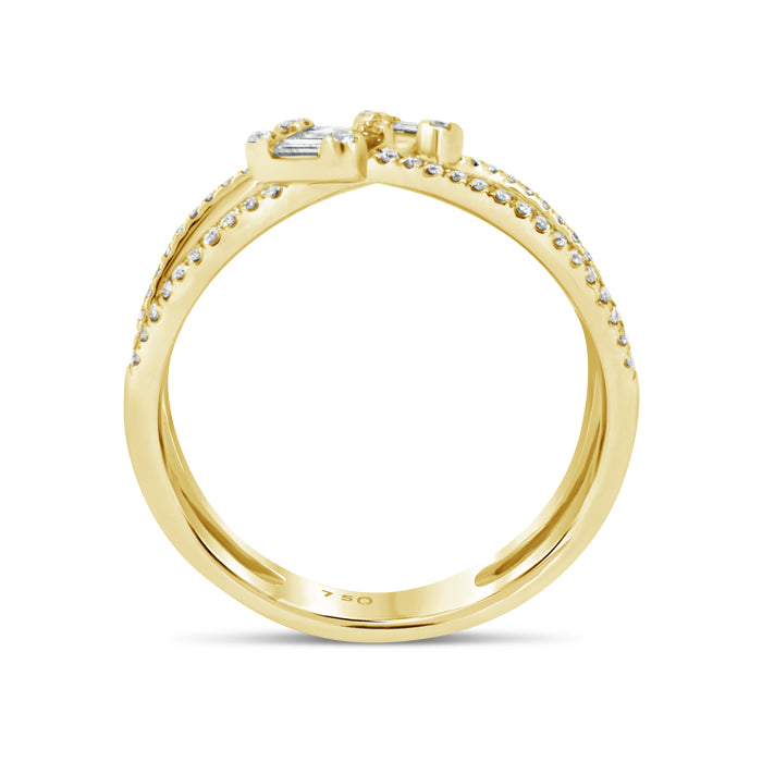 Open Baguette Ring - Pasha Fine Jewelry