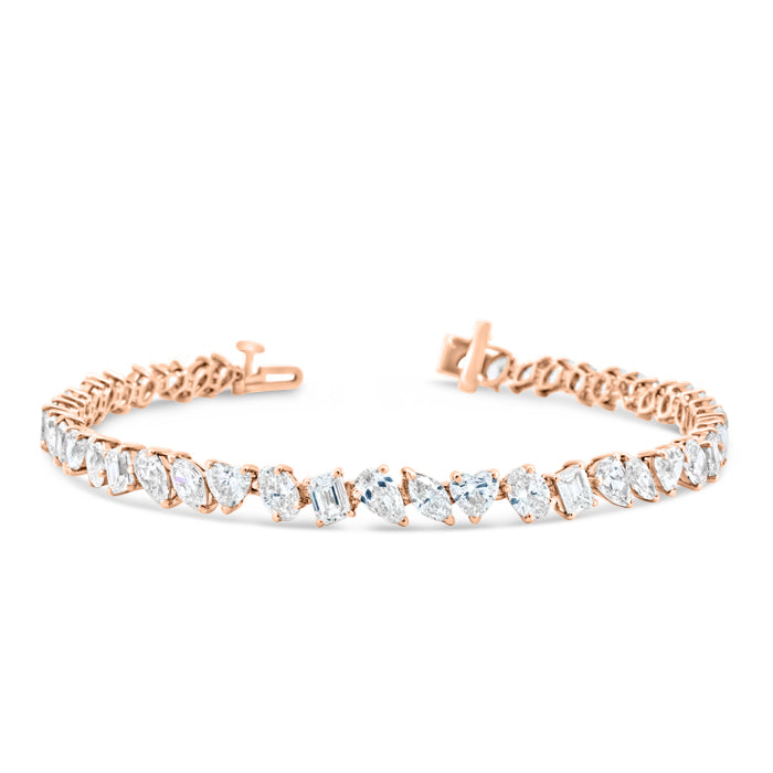 Multi Shaped Stone Bracelet - Pasha Fine Jewelry