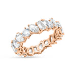 Mixed Shape Eternity Band - Pasha Fine Jewelry