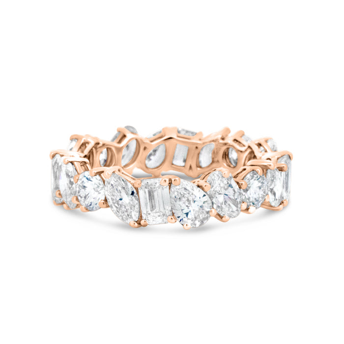 Mixed Shape Eternity Band - Pasha Fine Jewelry