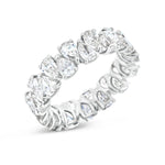 teardrop eternity band