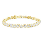 Heart Shaped Bezel Bracelet - Pasha Fine Jewelry