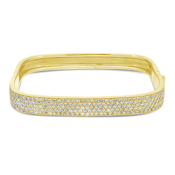 Square Shape Bangle - Pasha Fine Jewelry