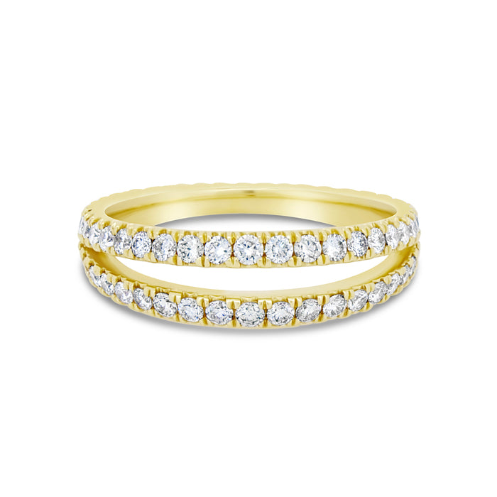 Double Band Diamond Ring - Pasha Fine Jewelry