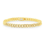 Pave Link Bracelet - Pasha Fine Jewelry