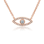 Diamond Evil Eye Pendant - Pasha Fine Jewelry