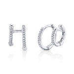 Double Huggie Cuff - Pasha Fine Jewelry