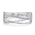 4 Criss Cross Bangle - Pasha Fine Jewelry