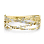 4 Criss Cross Bangle - Pasha Fine Jewelry