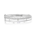5 Stone with Chain Bangle - Pasha Fine Jewelry