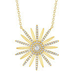 Diamond Flower Necklace - Pasha Fine Jewelry