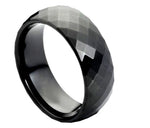 Black Tungsten Faceted - Pasha Fine Jewelry