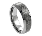 Laser Engraved Celtic Pattern - Pasha Fine Jewelry