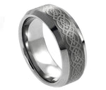 Laser Engraved Celtic Pattern - Pasha Fine Jewelry