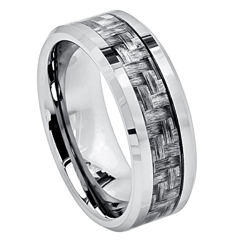 Grey Carbon Fiber - Pasha Fine Jewelry