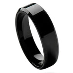 Black Tungsten High Polish - Pasha Fine Jewelry