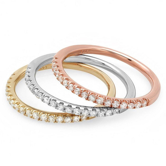 Single Row U-Pave - Pasha Fine Jewelry