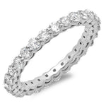 Shared Prong Eternity - Pasha Fine Jewelry