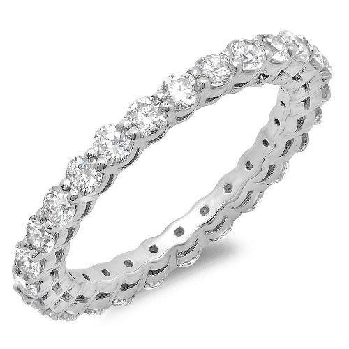Shared Prong Eternity - Pasha Fine Jewelry