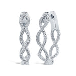 Infinity Hoops - Pasha Fine Jewelry