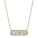 Baguette Bar Necklace - Pasha Fine Jewelry