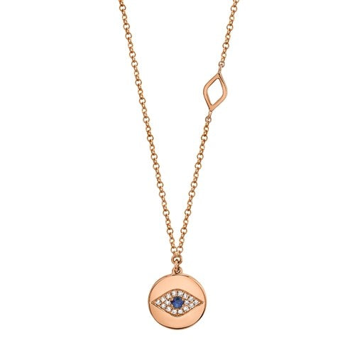 Evil Eye Medallion - Pasha Fine Jewelry