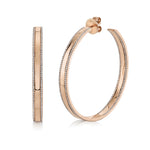 Bar Hoops - Pasha Fine Jewelry