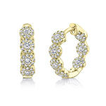 Halo Hoops - Pasha Fine Jewelry