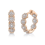 Halo Hoops - Pasha Fine Jewelry