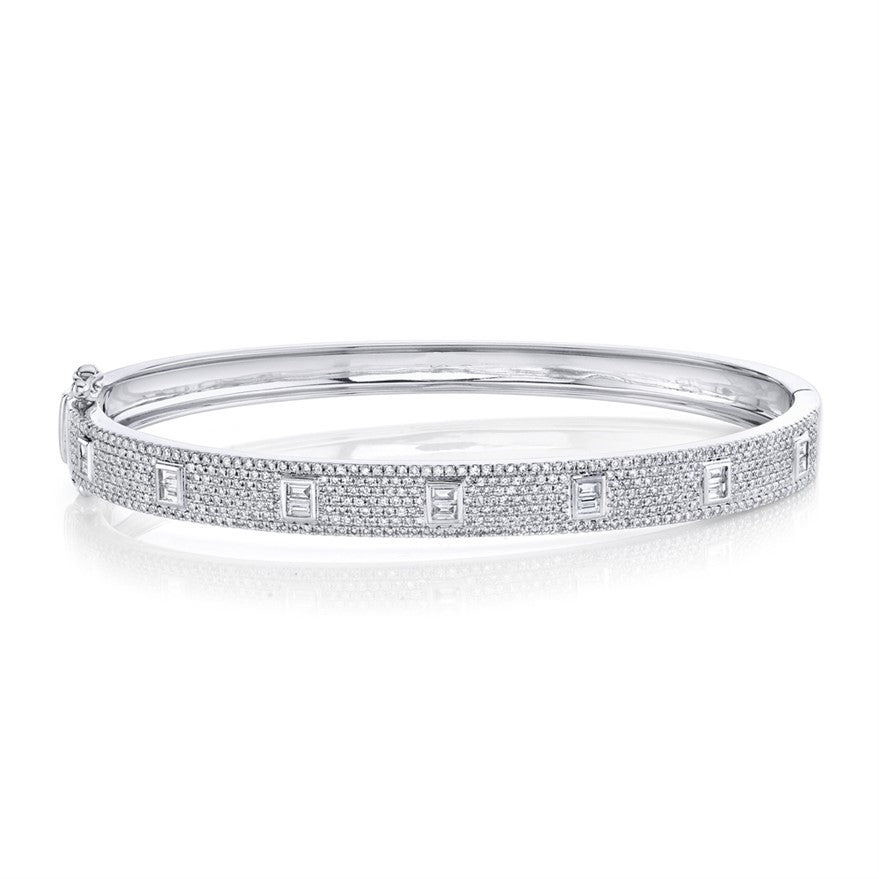 Baguette Bangle - Pasha Fine Jewelry
