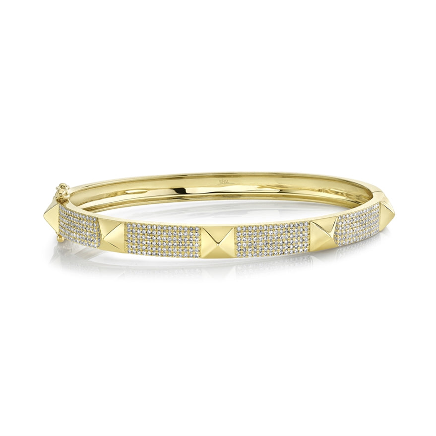 Pyramid Bangle - Pasha Fine Jewelry