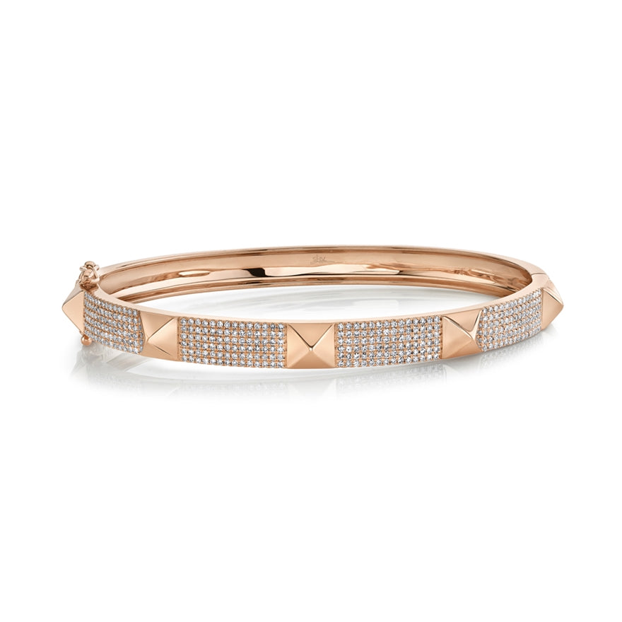 Pyramid Bangle - Pasha Fine Jewelry